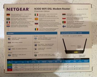 Router Modem WiFi DSL NETGEAR N300