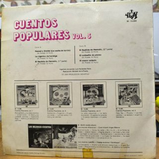 4 Vinilos 33rpm Cuentos Populares Vol.1