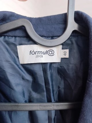 Americana Azul Marino Fórmul@ Joven Talla 38
