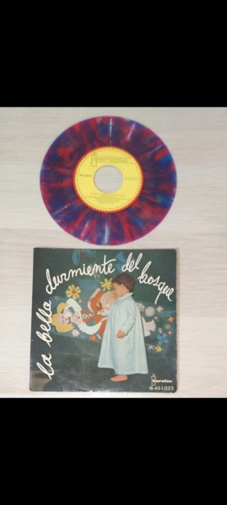 Vinilo Infantil La Bella Durmiente del Bosque