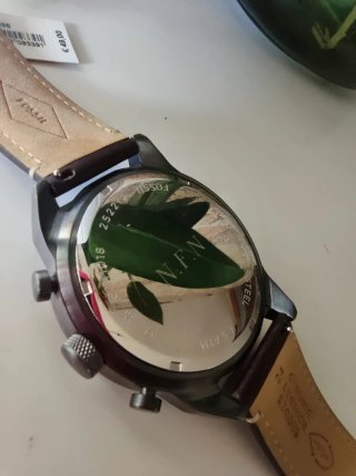 Reloj Fossil Acero Hombre Negro/Plata
