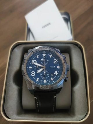 Reloj Fossil Acero Hombre Negro/Plata