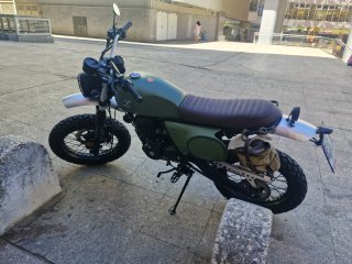 Moto Mitt 278 Enduro Verde Militar