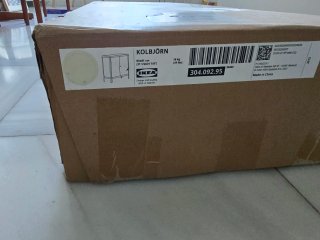 Aparador Metálico KOLBJORN Beige