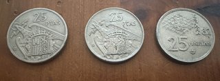 Lote de 795 pesetas en monedas
