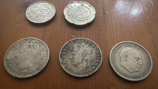 Lote de 795 pesetas en monedas