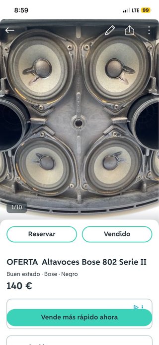 Altavoces Bose 802 Serie II