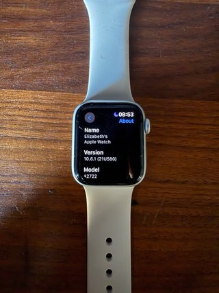 Apple Watch SE 2da Gen Plata Blanco