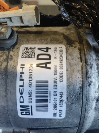 Compresor A/A Opel Zafira B 1.9 CDTI