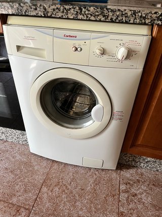 Lavadora Corberó Blanca
