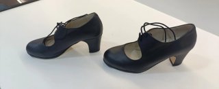 Zapatos Flamenco Negros Mujer