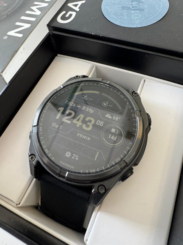 Garmin Fenix 8 47mm Solar Sapphire