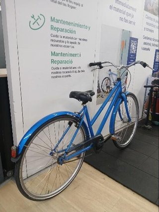 Bicicleta Paseo Azul rueda 28