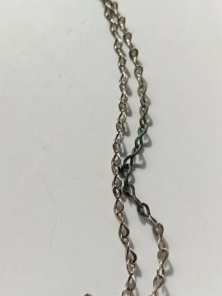 Collana con pendente Onice verde