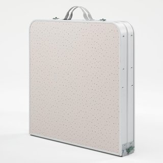 Mesa plegable de camping, 4 taburetes, 4 a 6 personas