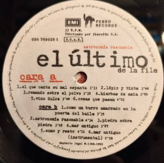 El Último de la Fila - Astronomía Razonable LP