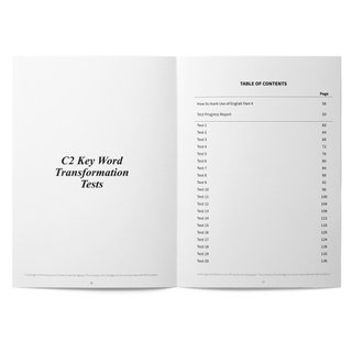 Libro de Use of English C2 Part 4 para Cambridge