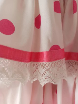 Traje Flamenca Vintage Lunares Talla 36