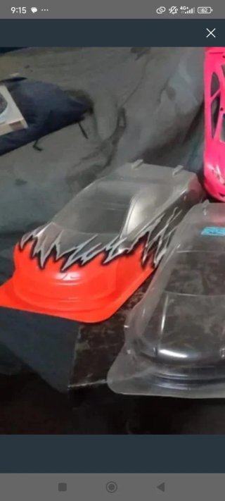 Carrocería RC Naranja y Gris