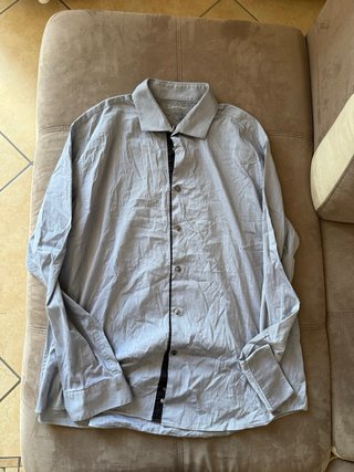 Camicia Calvin Klein XL Grigia Uomo