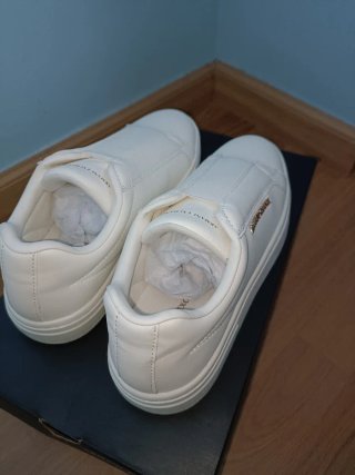 Zapatillas Armani Exchange Mujer Talla 37 Blancas