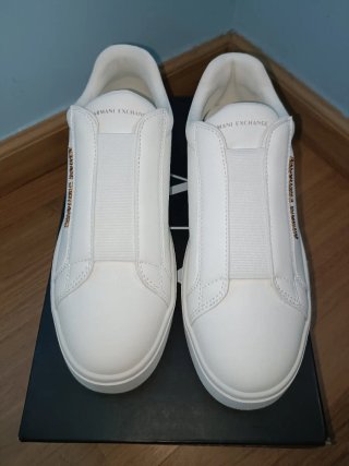 Zapatillas Armani Exchange Mujer Talla 37 Blancas