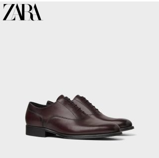 Zapatos de vestir Zara color vino tinto talla 44