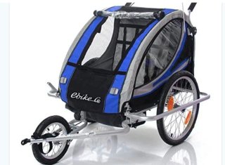 Remolque bici 2 niños Ebike