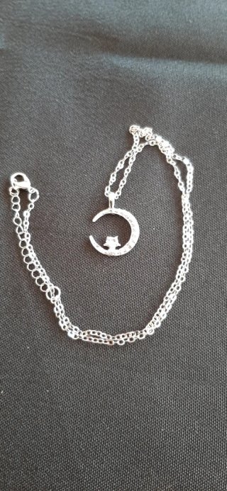 Colgante y cadena Luna y Estrella Nuevo.Sin estren