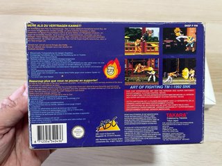 Art of Fighting Super Nintendo PAL FRG