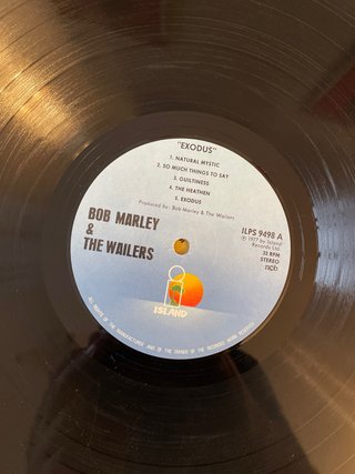 Bob Marley & The Wailers - Exodus - Vinilo UK 1977