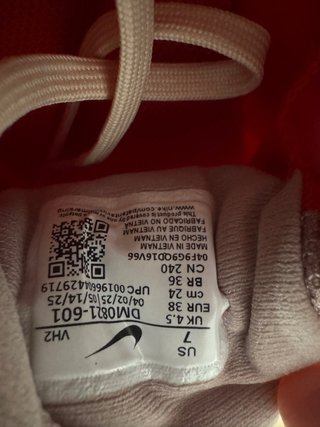 Zapatillas Nike Juniper Trail Rojas talla 38