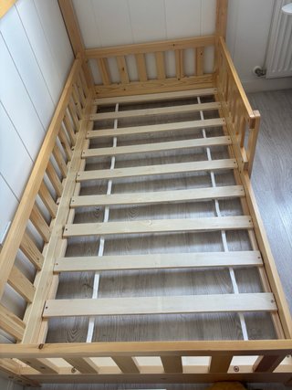 Cama Montessori Casita Infantil Madera