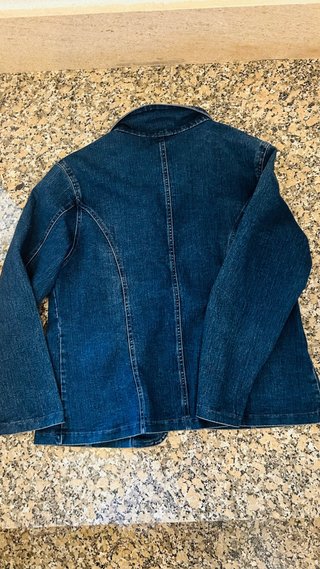 Cazadora vaquera azul talla L