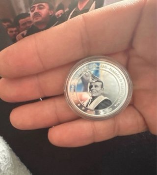Moneda Conmemorativa Millán Astray Plata