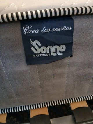 Colchón viscoelástico + somier láminas