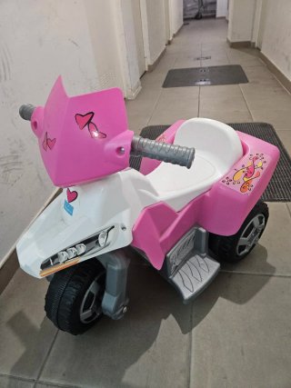 Moto Eléctrica Infantil Rosa