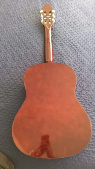 Guitarra Clásica XF Afinador guarda golpes Funda