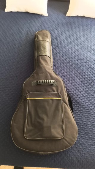 Guitarra Clásica XF Afinador guarda golpes Funda