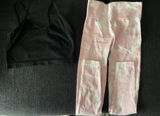 Conjunto Top y Leggings Deportivos Mujer