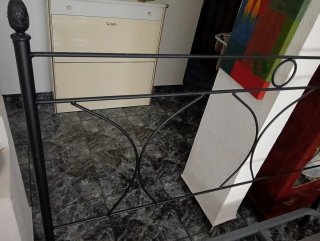 Somier 135 + Cabecero Metálico