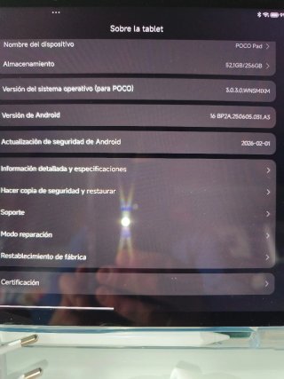 Tablet Lenovo Tab P12 de 12'7", 3K, Dimensity 7050