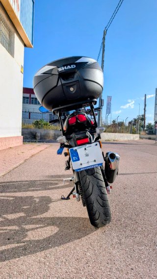 Suzuki SV650 Naked Negra/Gris