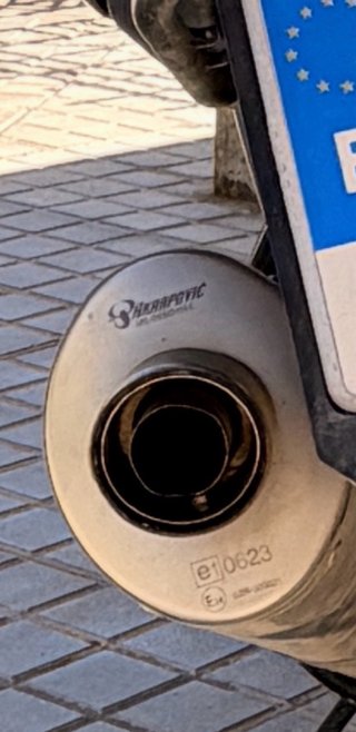 Escape Akrapovic Homologado BMW F800S/ST