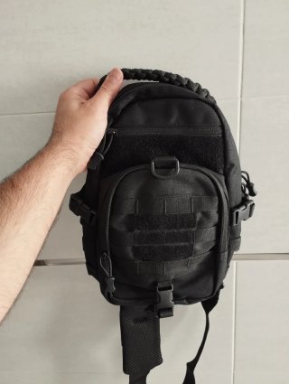 Bandolera Táctica Negra (Nuevo Modelo)