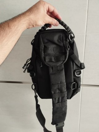 Bandolera Táctica Negra (Nuevo Modelo)