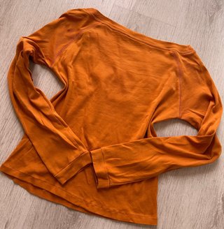 Maglietta Snowboarder Arancione”Vintage”