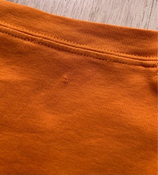 Maglietta Snowboarder Arancione”Vintage”
