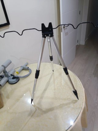 Soporte cañas pesca trípode