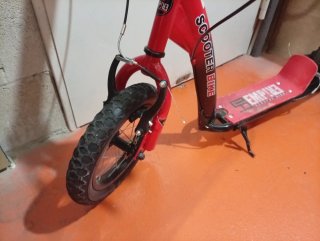 Patín Scooter Todoterreno Rojo
